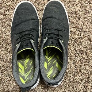 Men casual shoes - under armour - gray - size 12